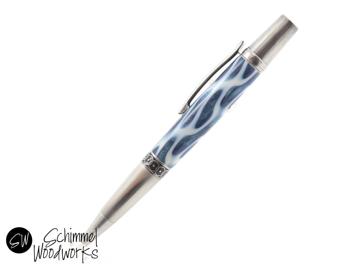 Ocean Wave Pearl Ballpoint Pen
