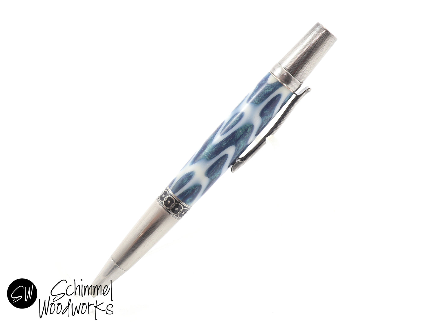 Ocean Wave Pearl Ballpoint Pen