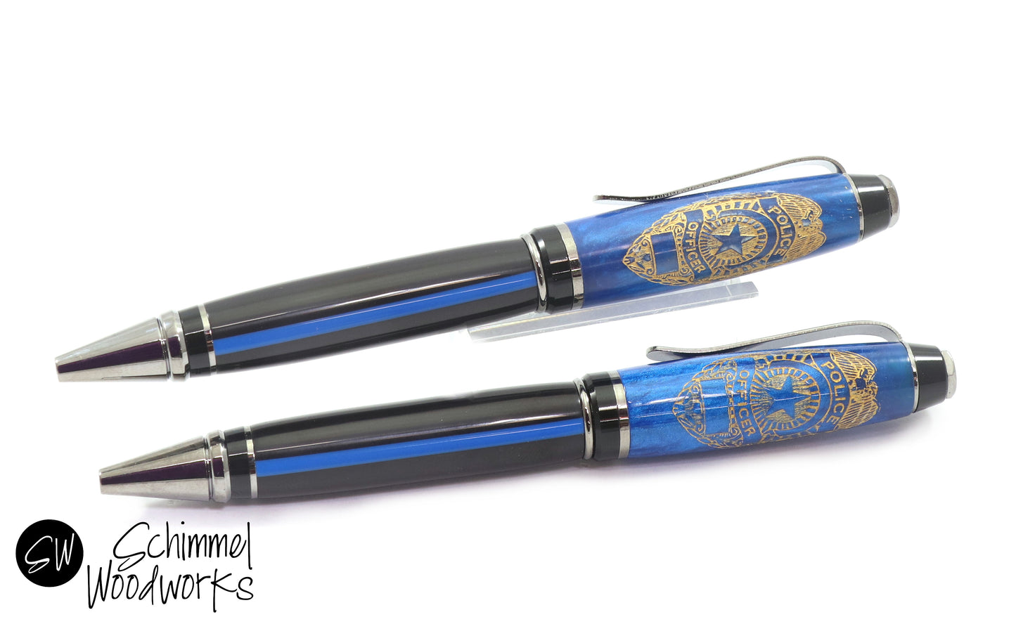 Thin Blue Line Pen