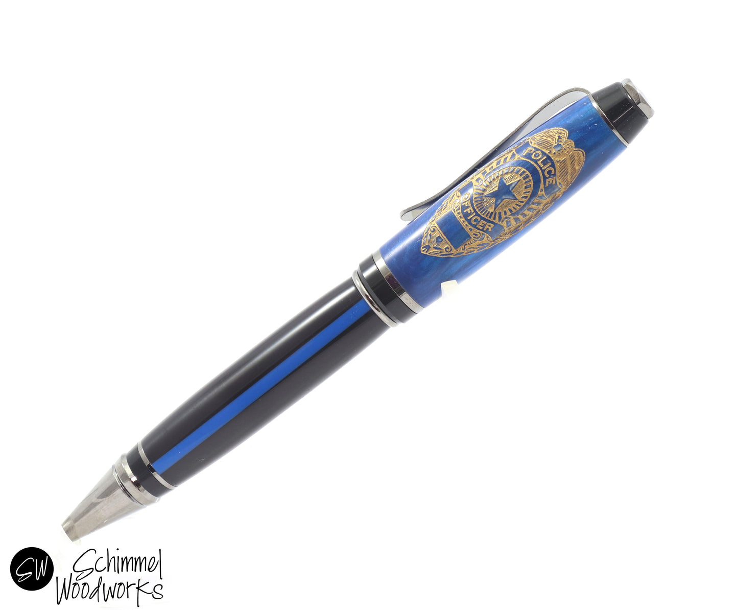 Thin Blue Line Pen