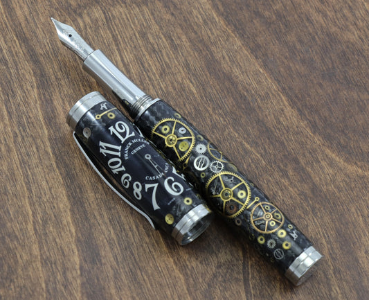Franck Muller Fountain Pen - Vintage Franck Muller Watch Pen - Stainless Steel Pen