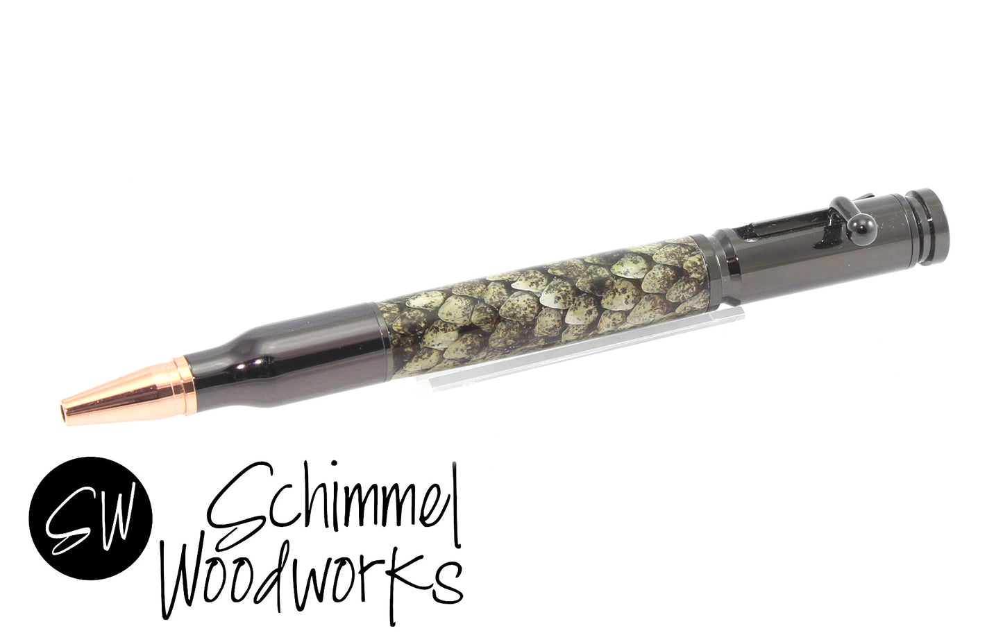 Real Snakeskin Bullet Pen