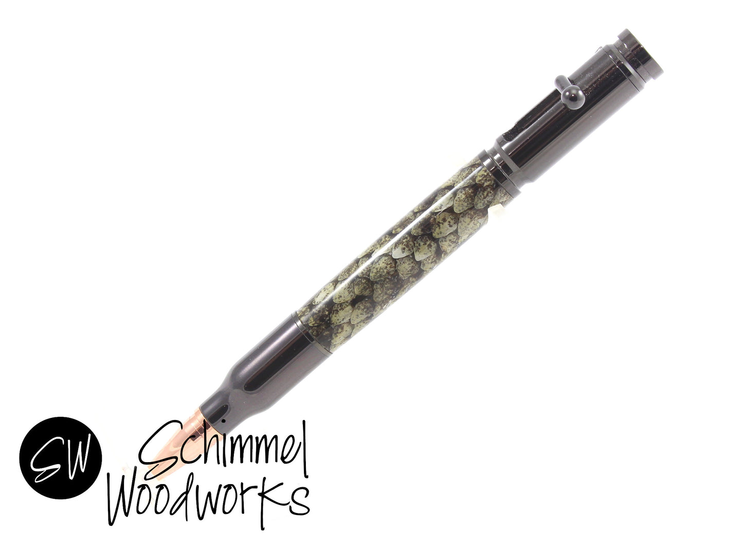 Real Snakeskin Bullet Pen