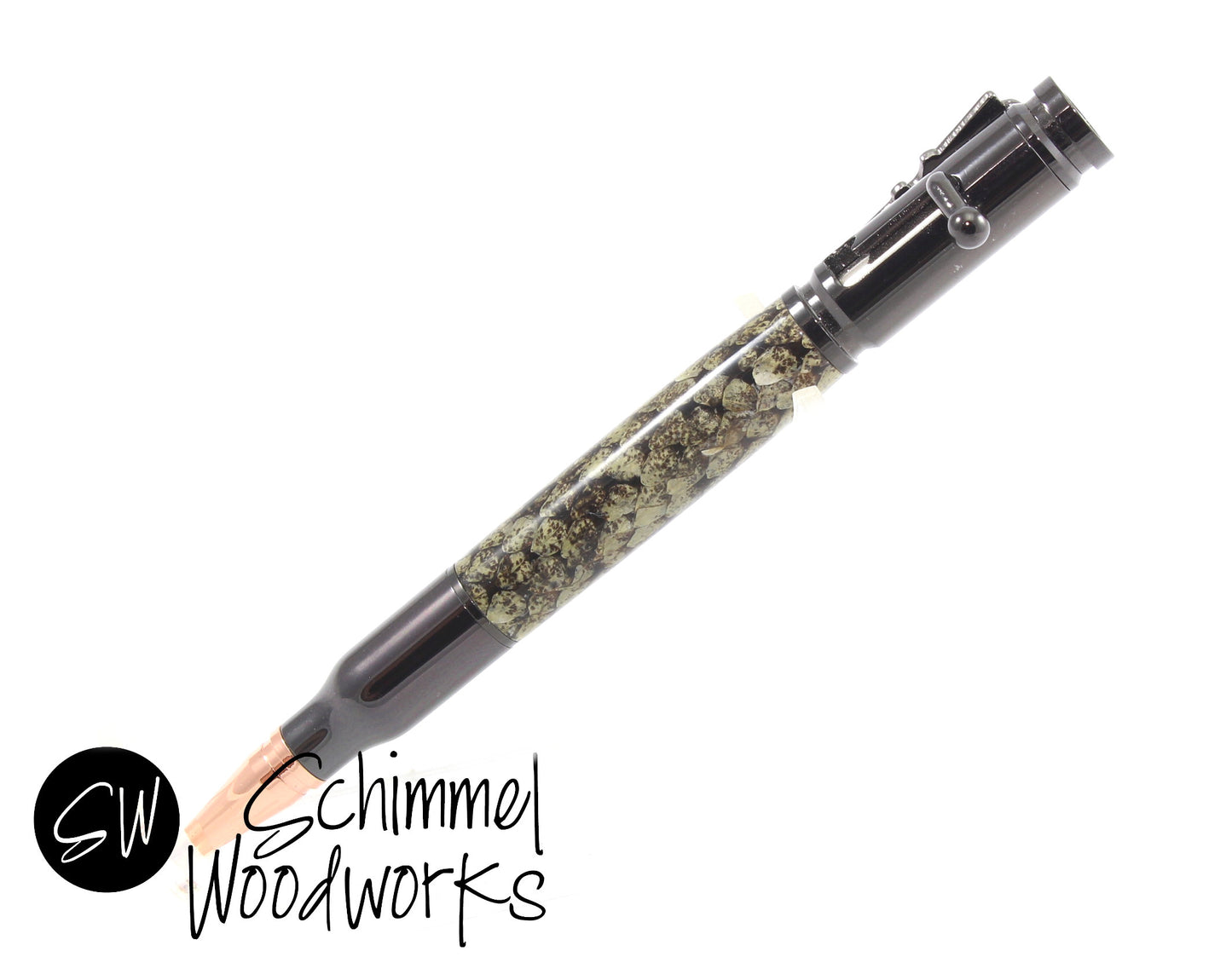 Real Snakeskin Bullet Pen