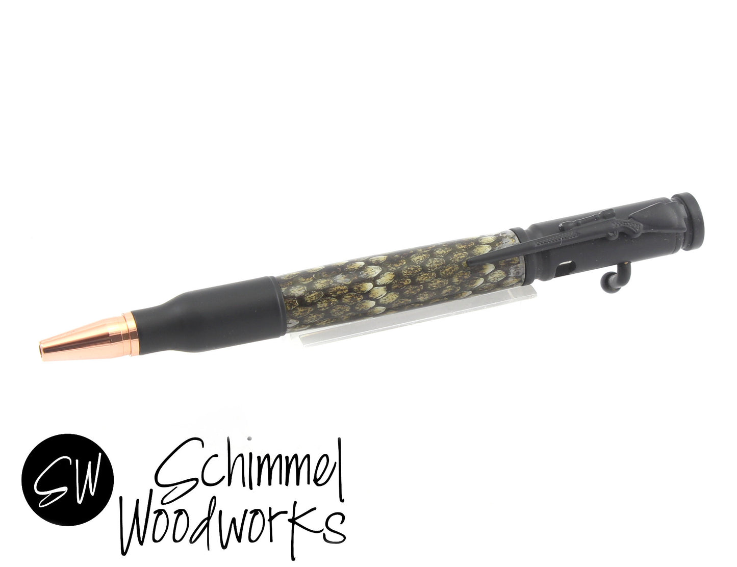 Real Snakeskin Bullet Pen