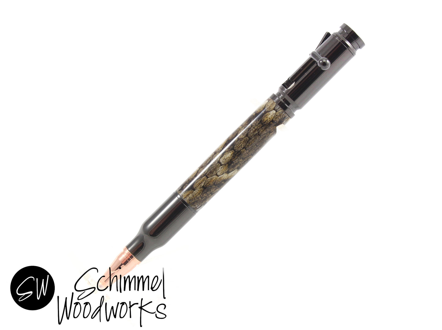 Real Snakeskin Bullet Pen