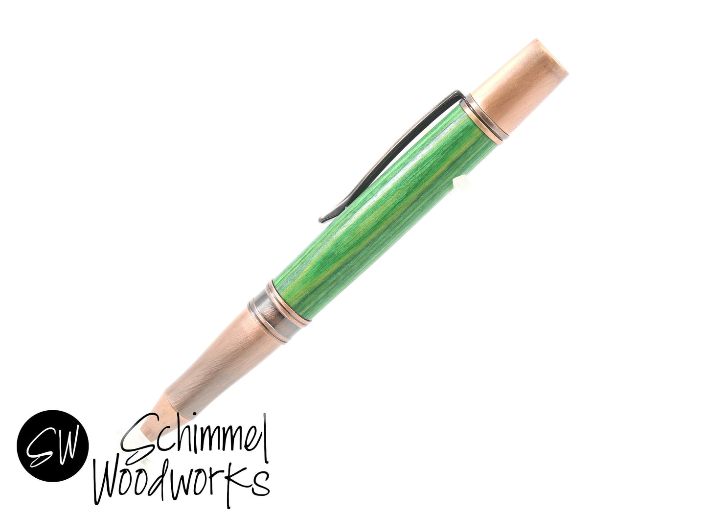 Striped Wood Pen