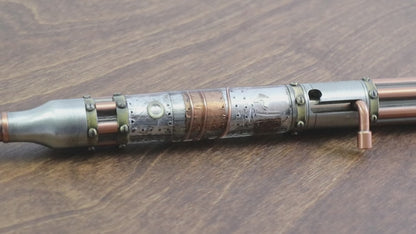 Steampunk Gatling Gun Pen