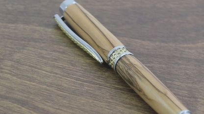 Wood Honeycomb Pen