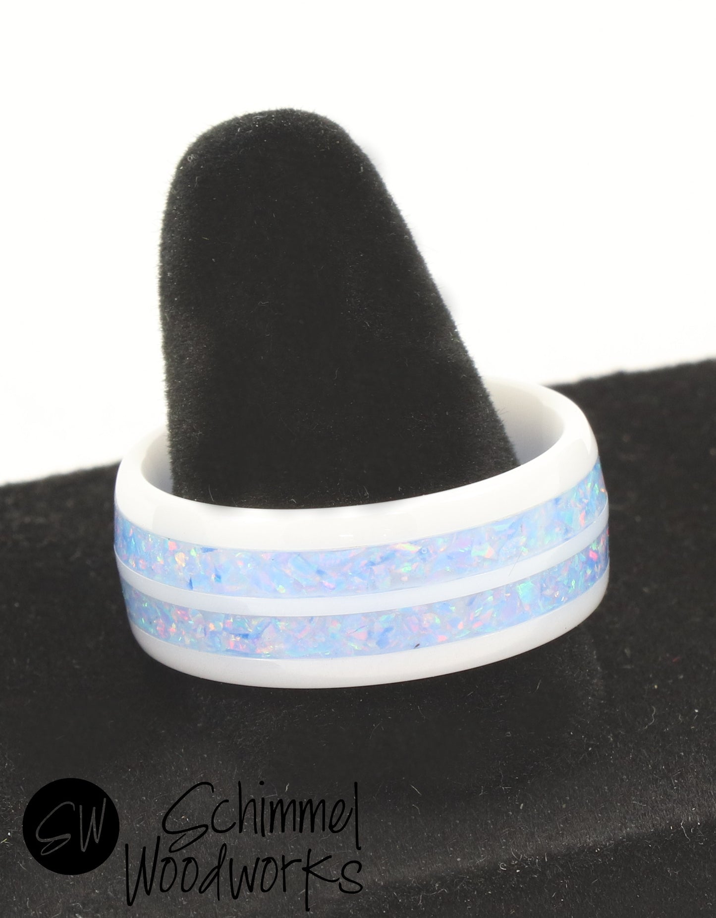 Blue Opal Ring