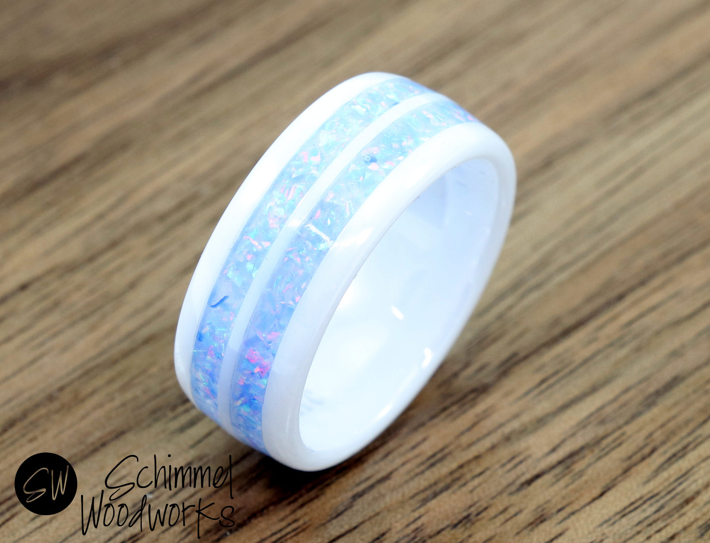 Blue Opal Ring