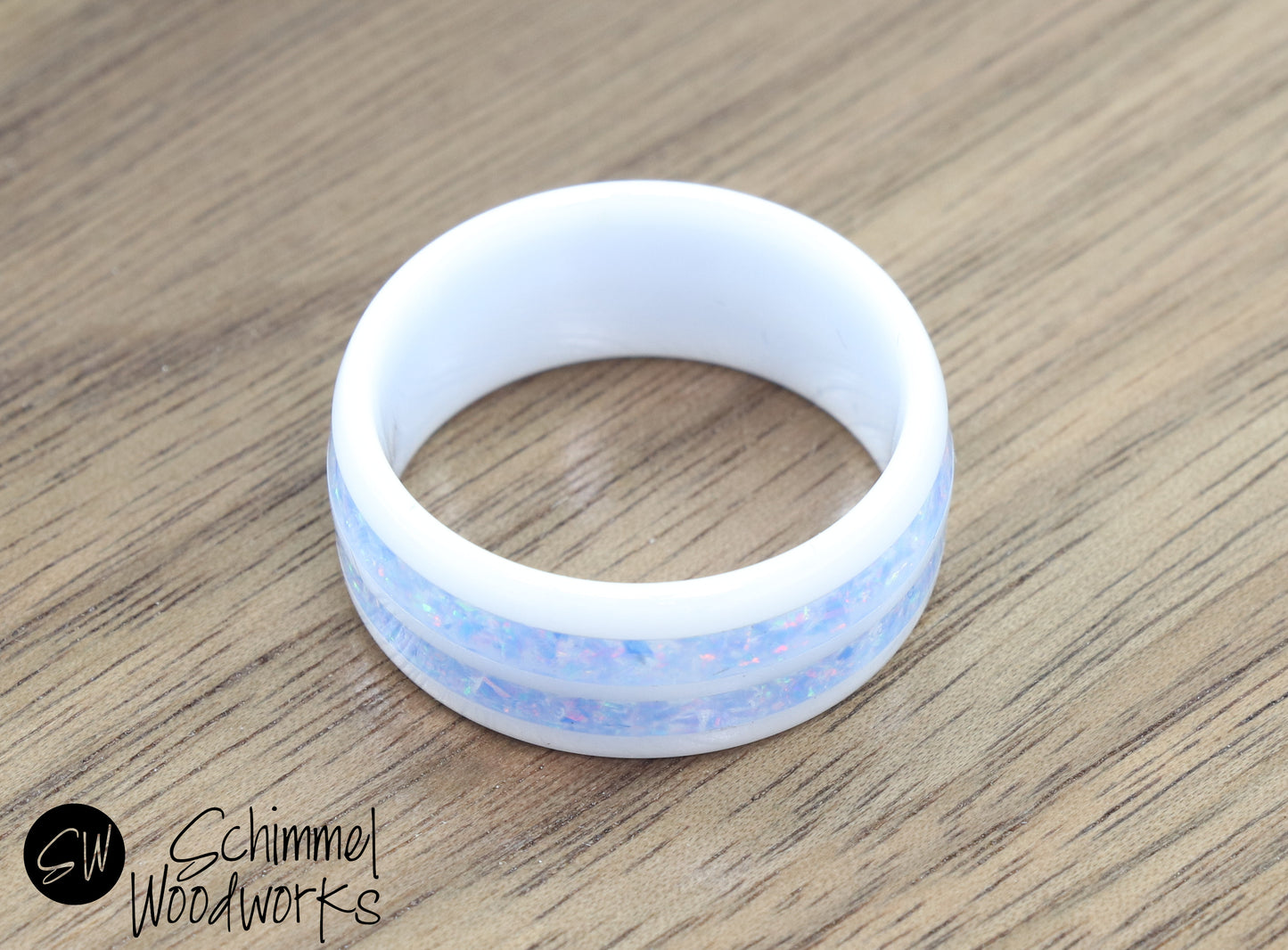 Blue Opal Ring