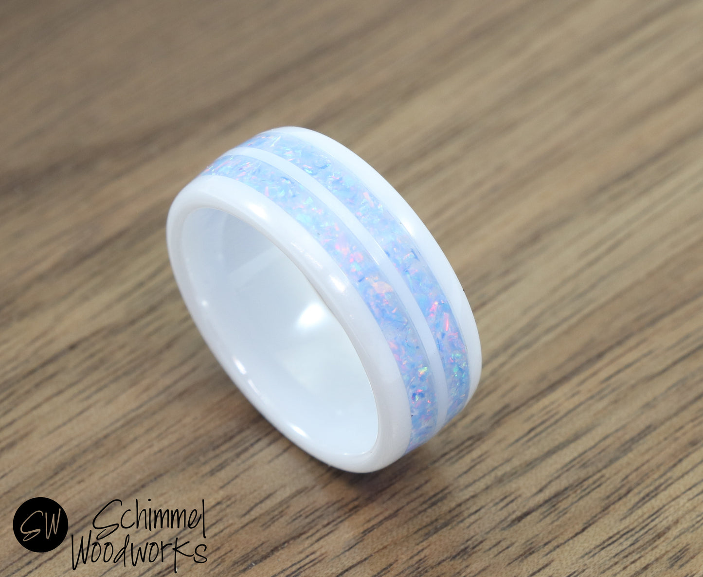 Blue Opal Ring