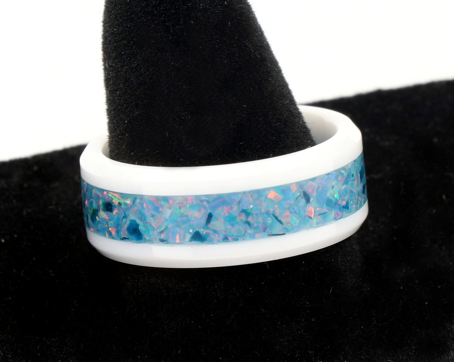 Blue Opal Ring