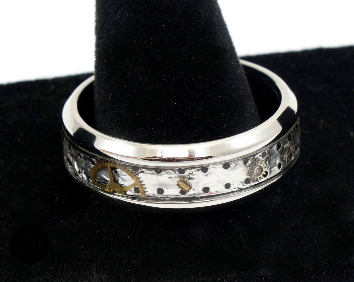 Steampunk Watch Gear Ring