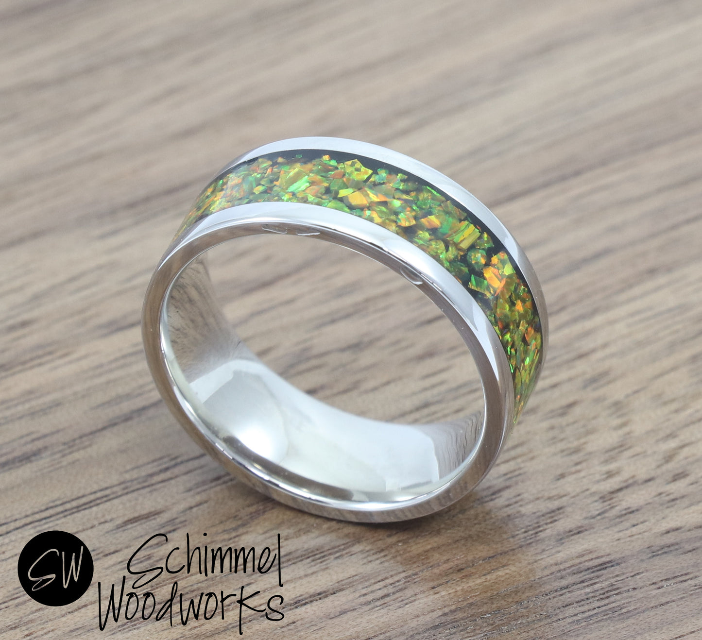 Yellow Opal Ring