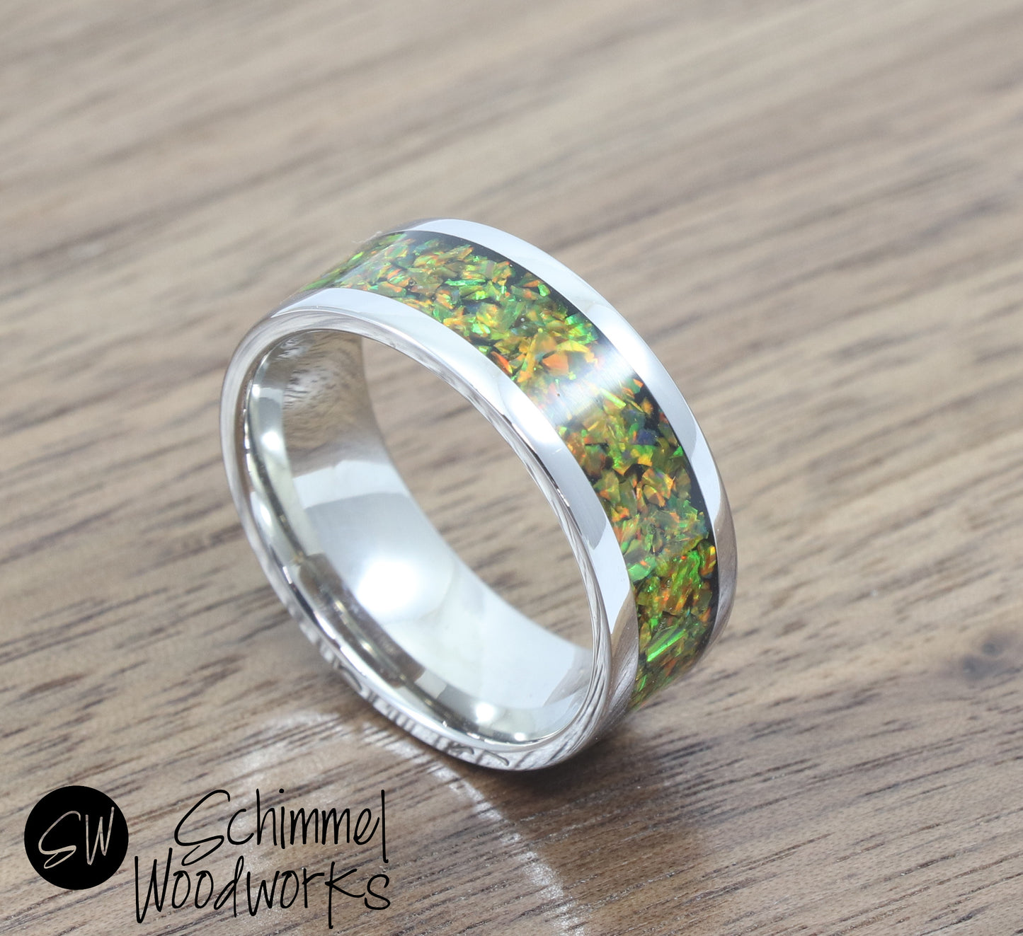 Yellow Opal Ring