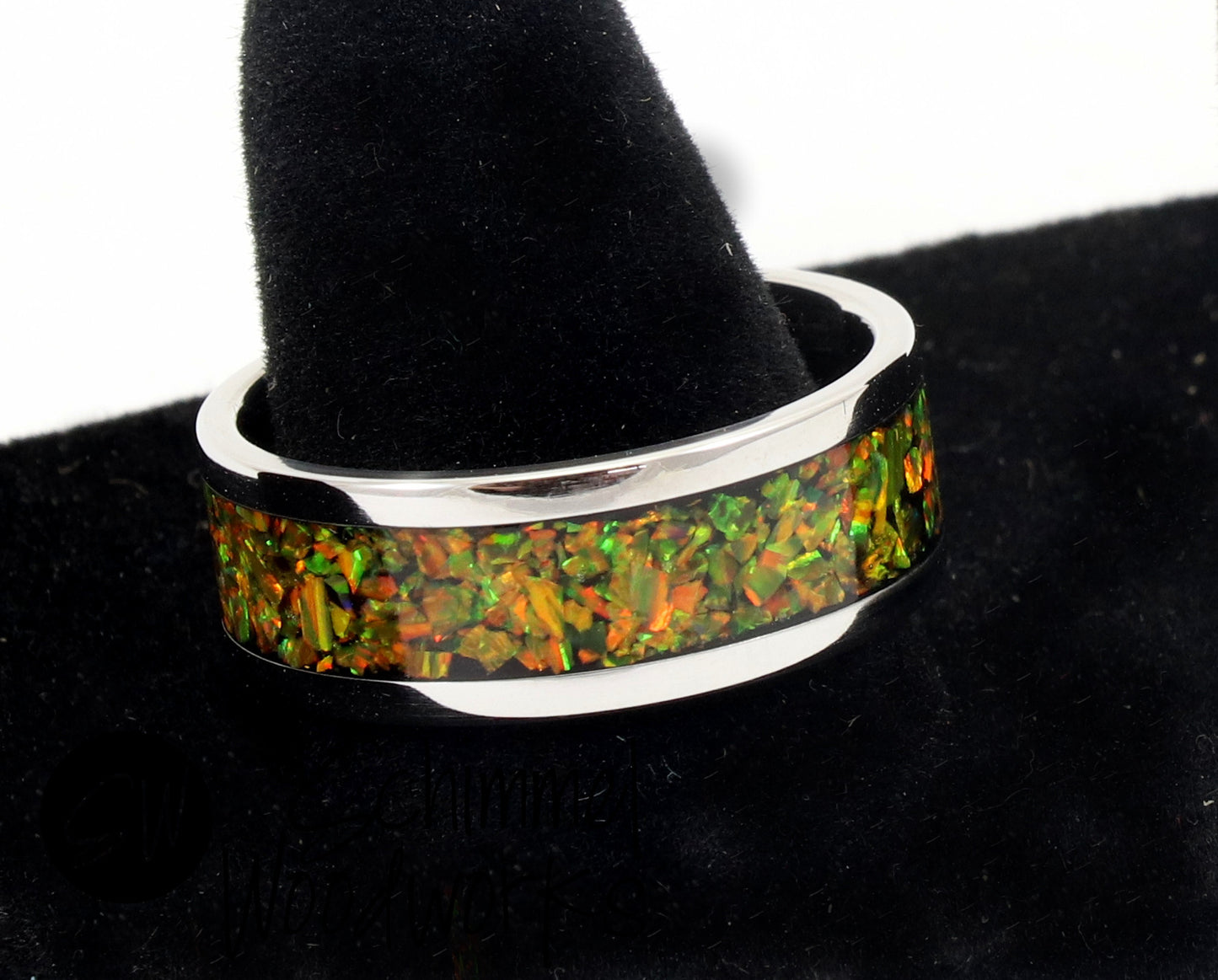 Yellow Opal Ring