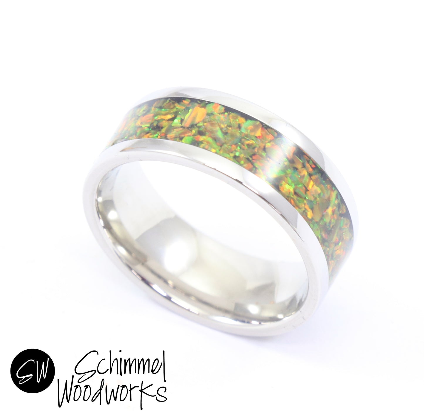 Yellow Opal Ring