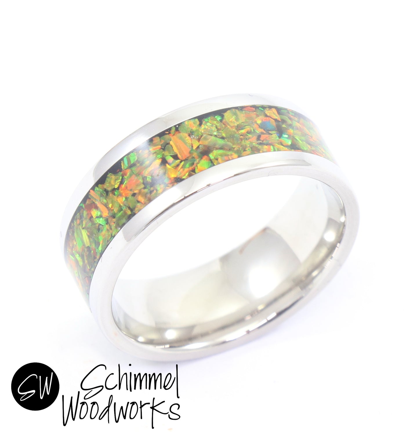 Yellow Opal Ring