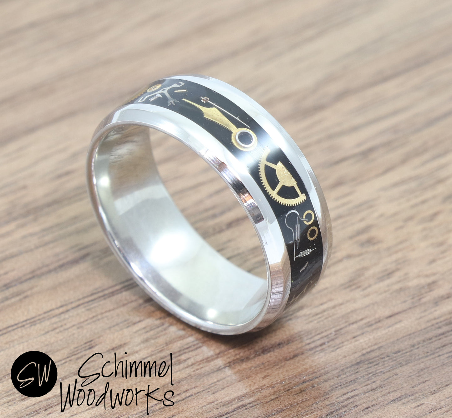 Watch Gears Ring