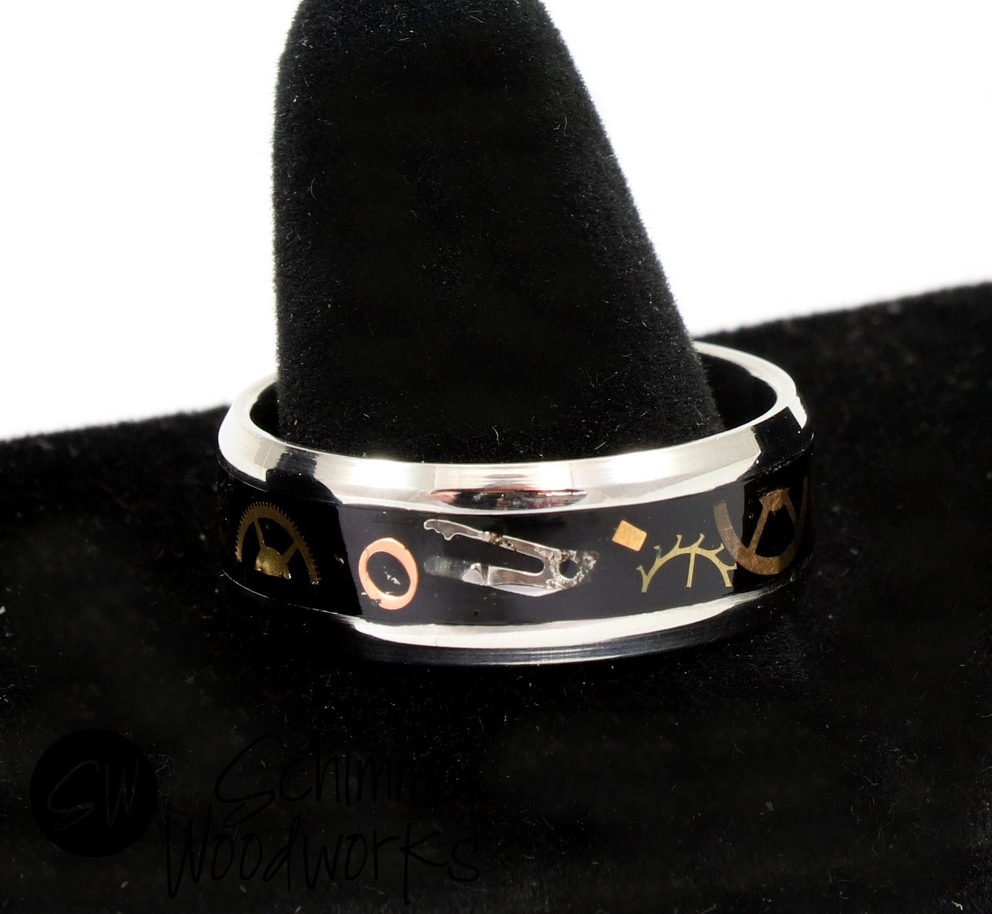 Watch Gears Ring