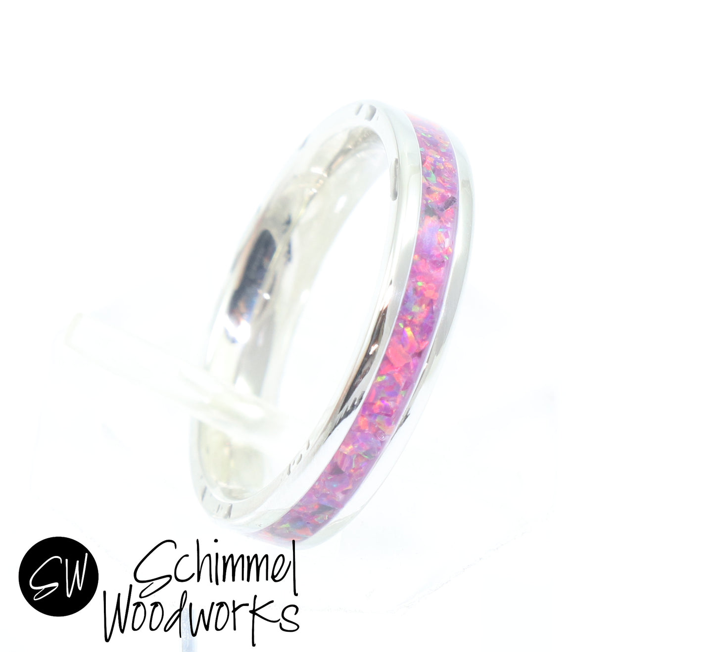 Purple Opal Ring