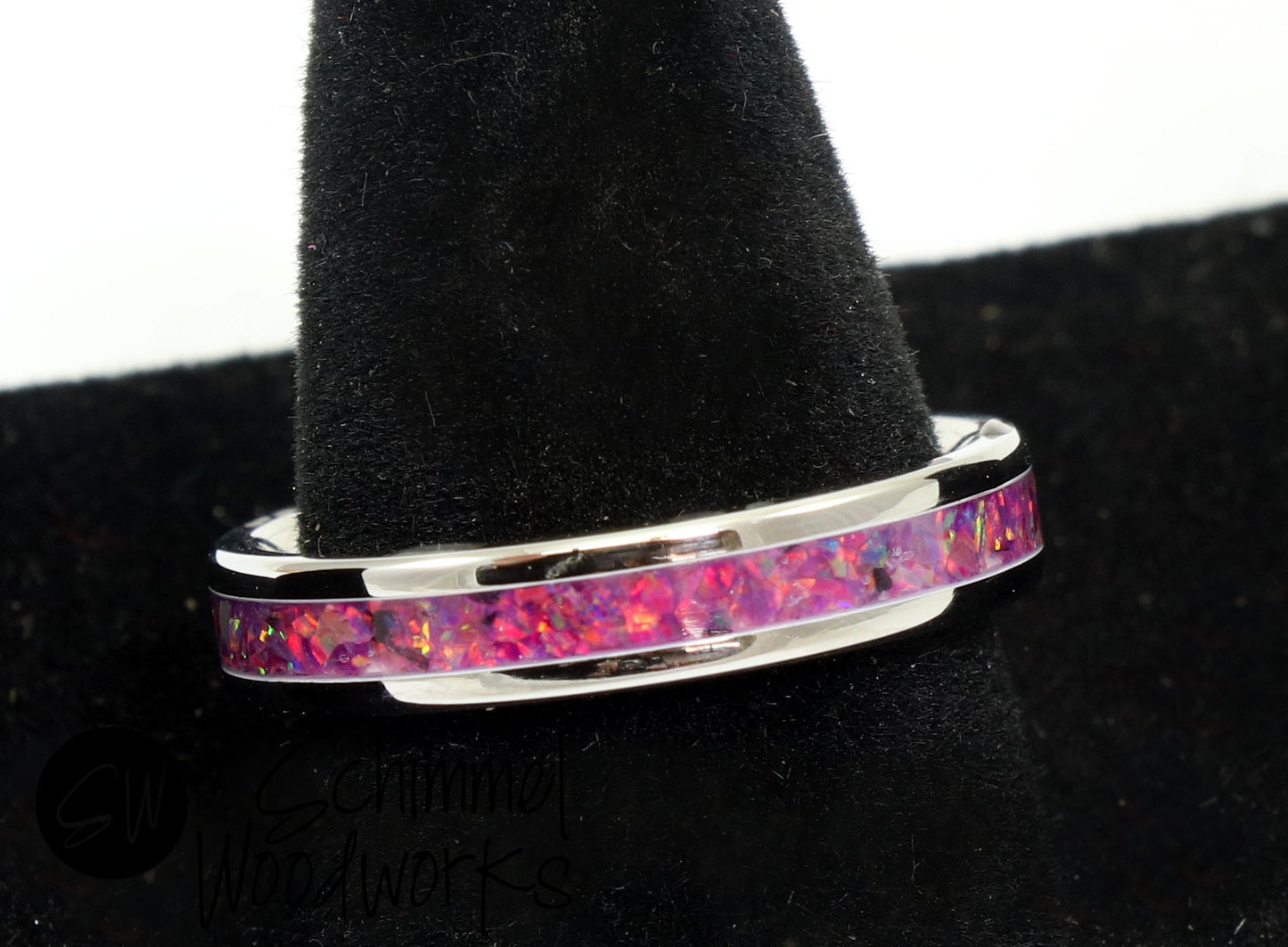 Purple Opal Ring