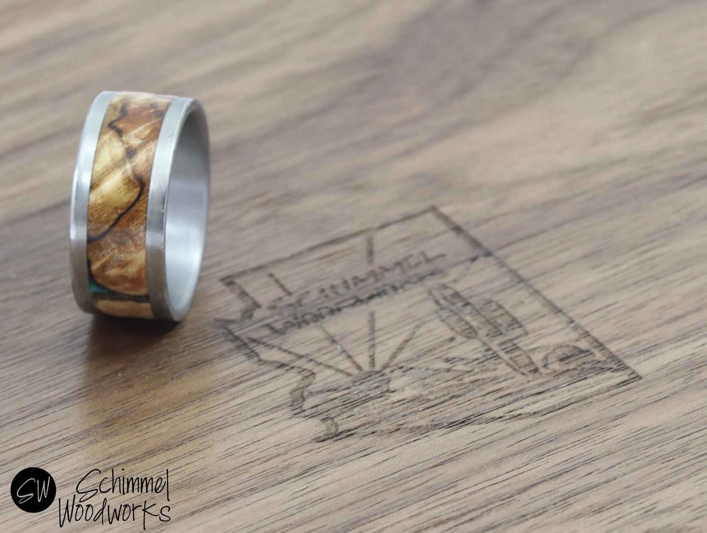 Burl Wood Ring