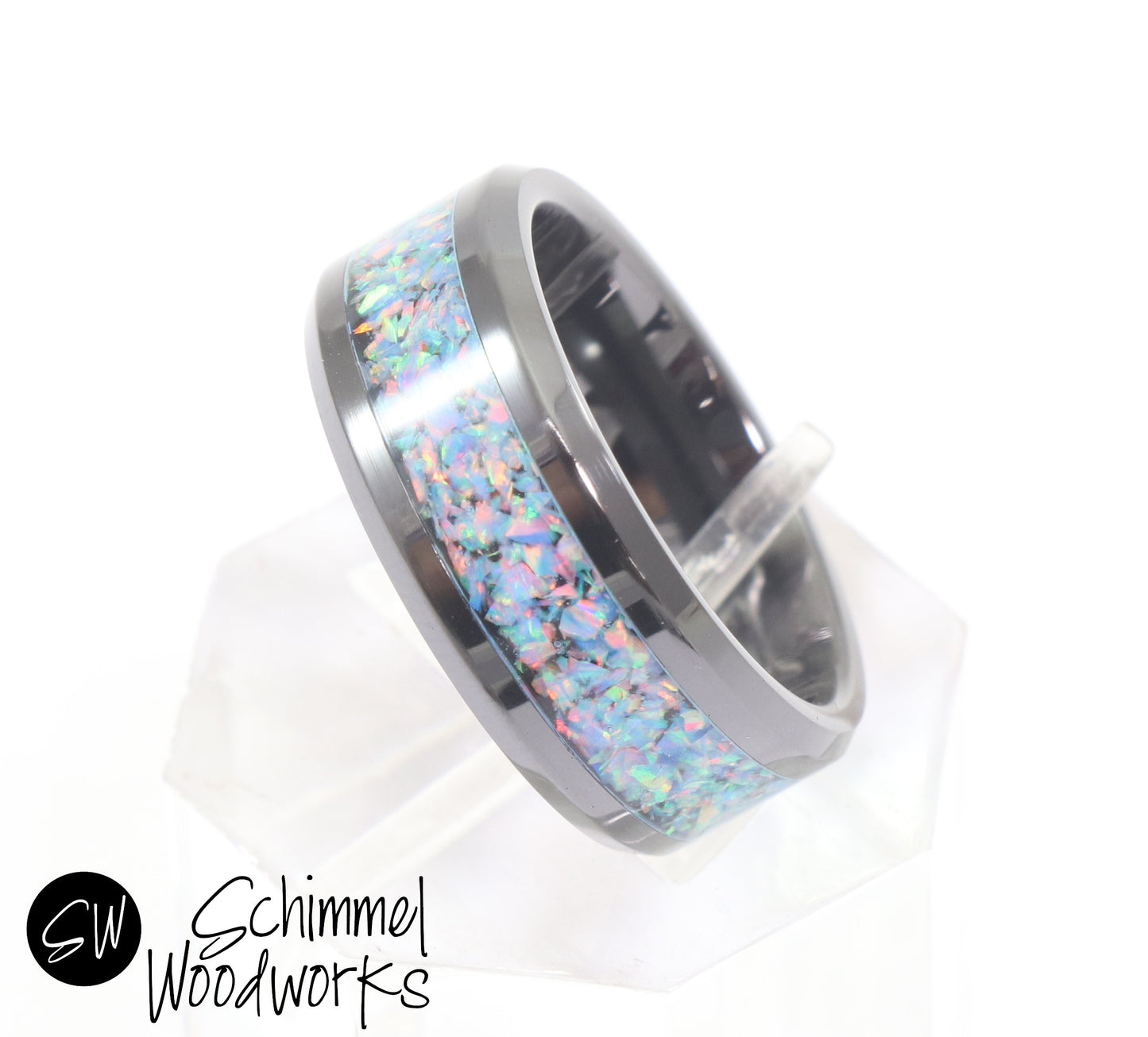 Blue Opal Ring