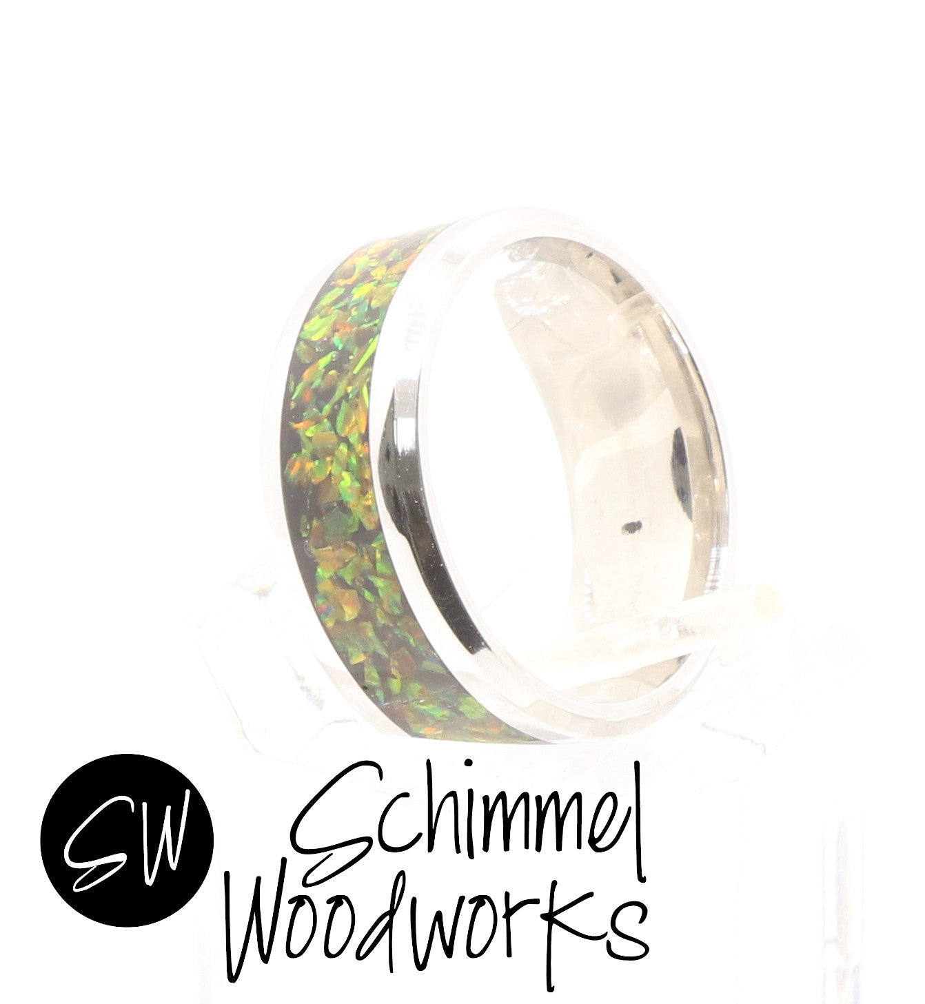 Green Opal Ring