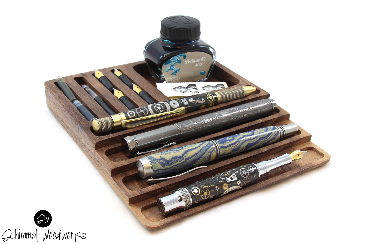 Fountain Pen Tray - fits 4 pens