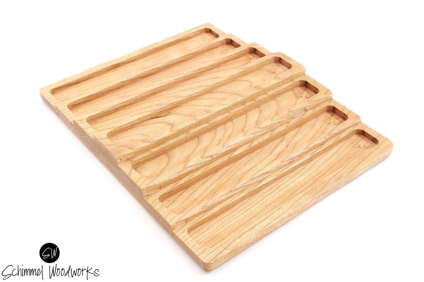 Wood 7 Pen Display