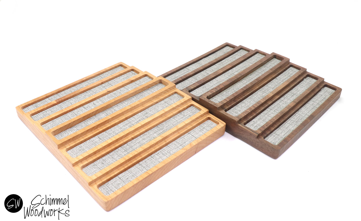 Wood 7 Pen Display