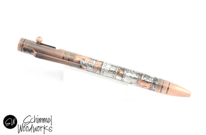 Steampunk Bolt Action Pen - multiple finishes available