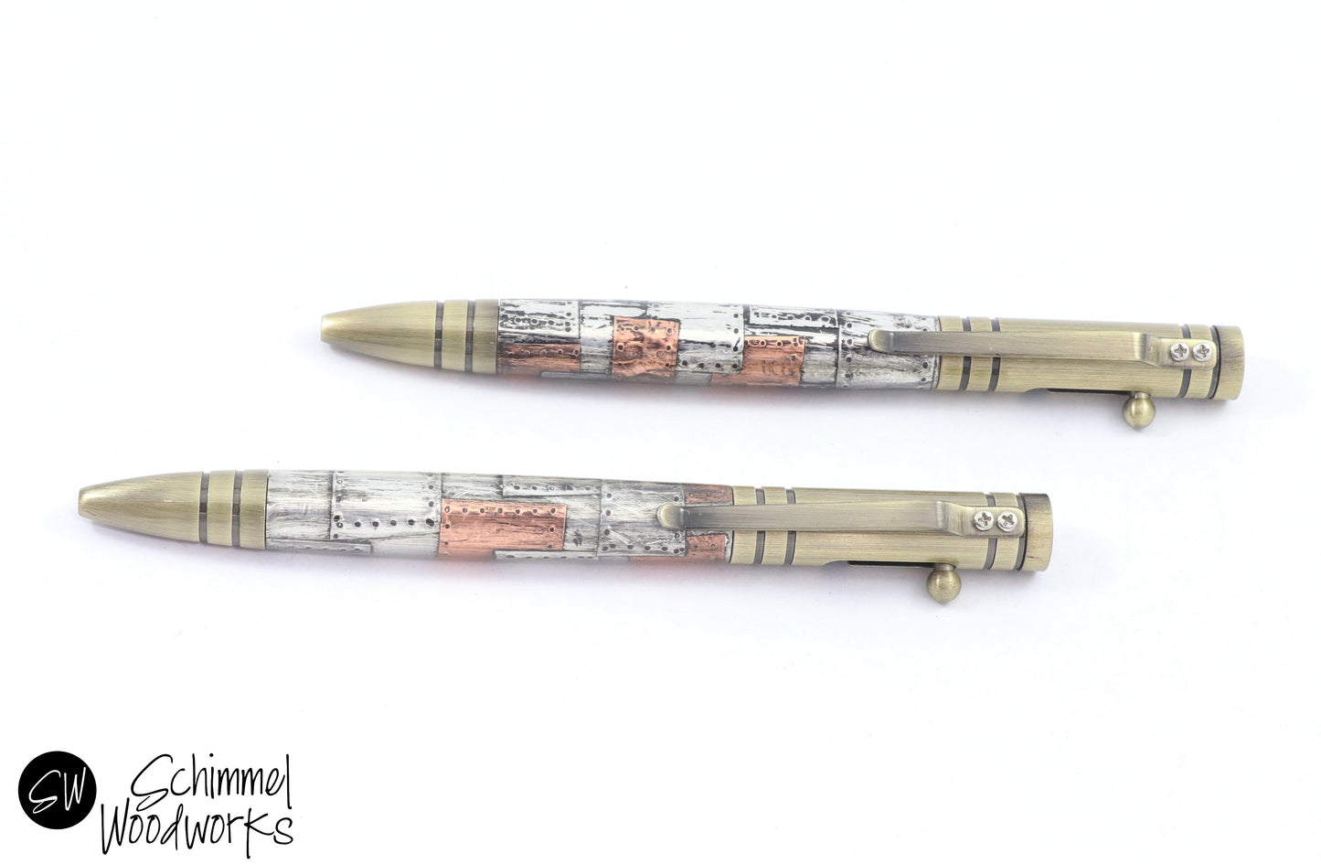 Steampunk Bolt Action Pen - multiple finishes available