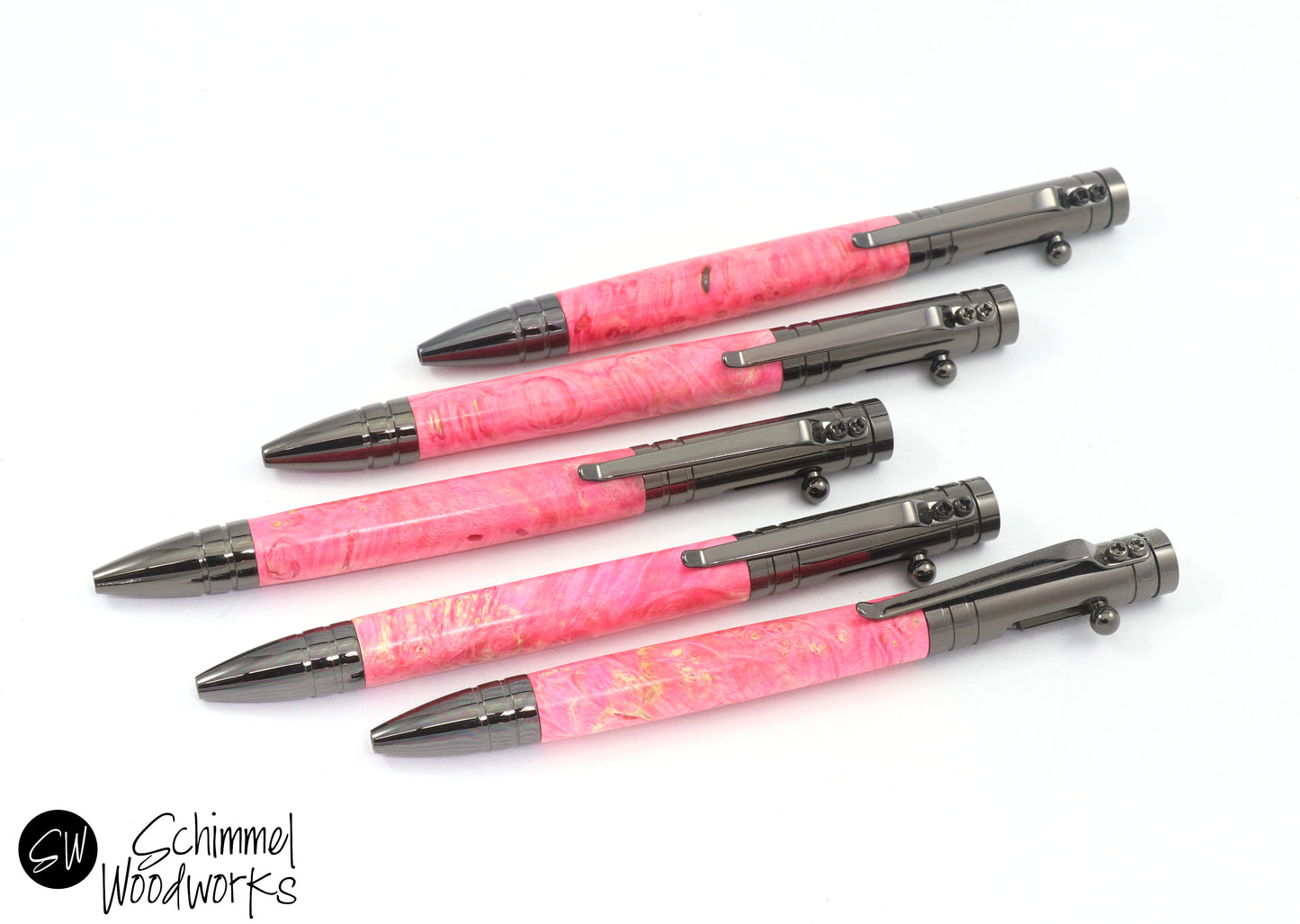 Pink Burl Pen