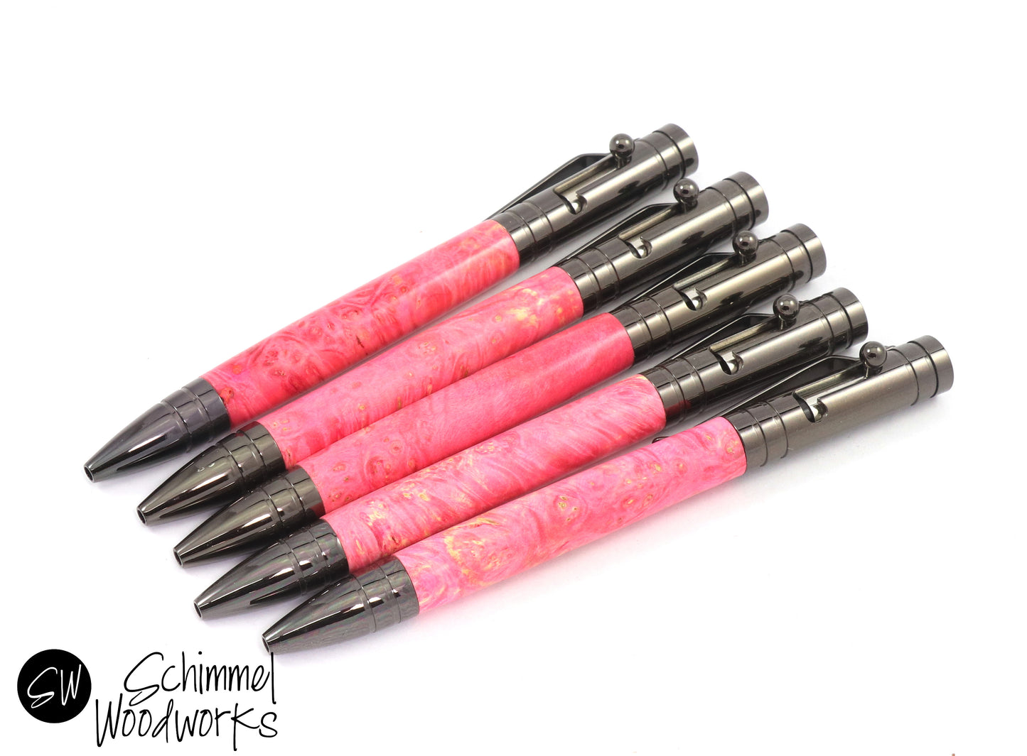 Pink Burl Pen