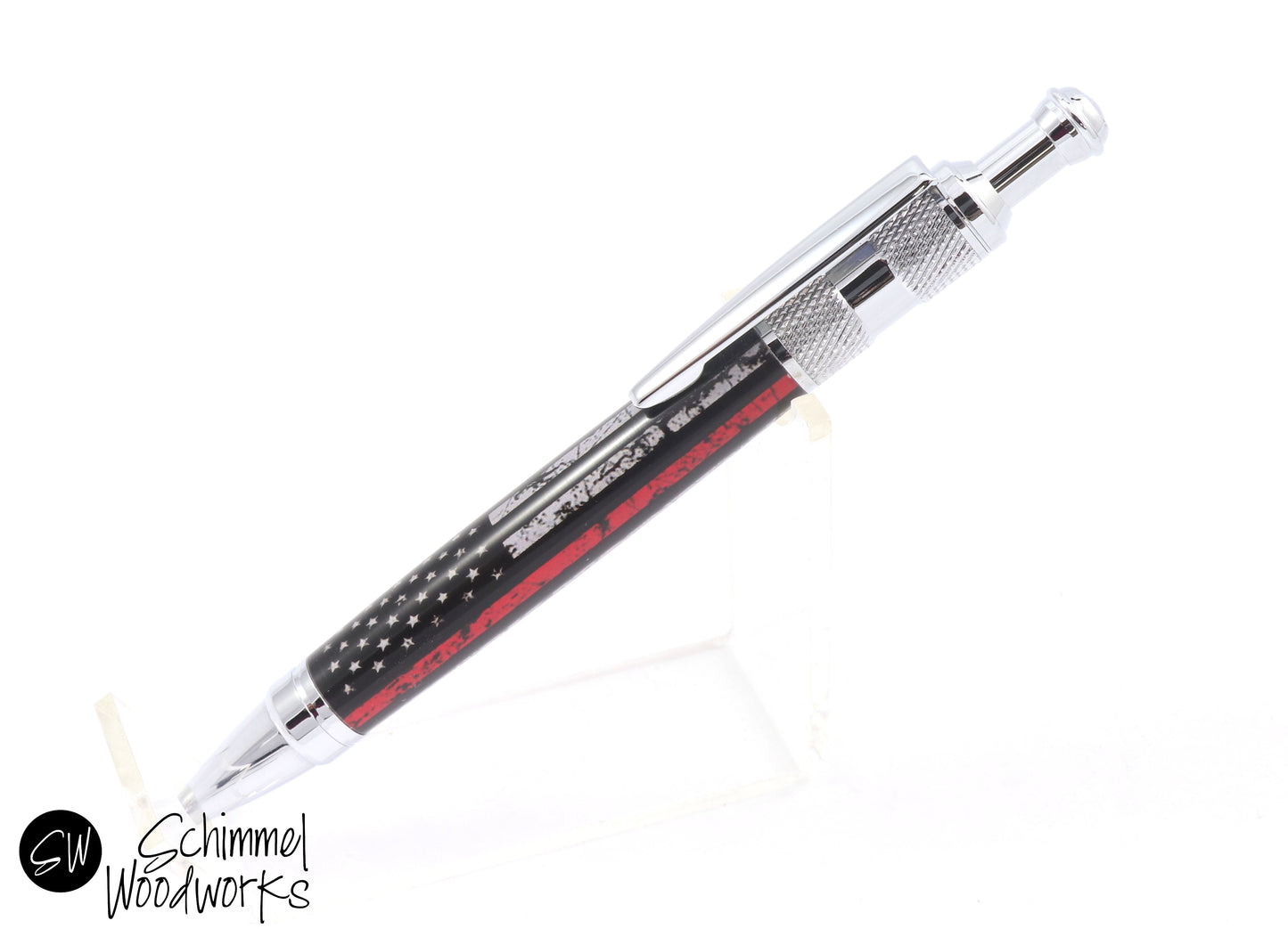 USA Thin Red Line Pen