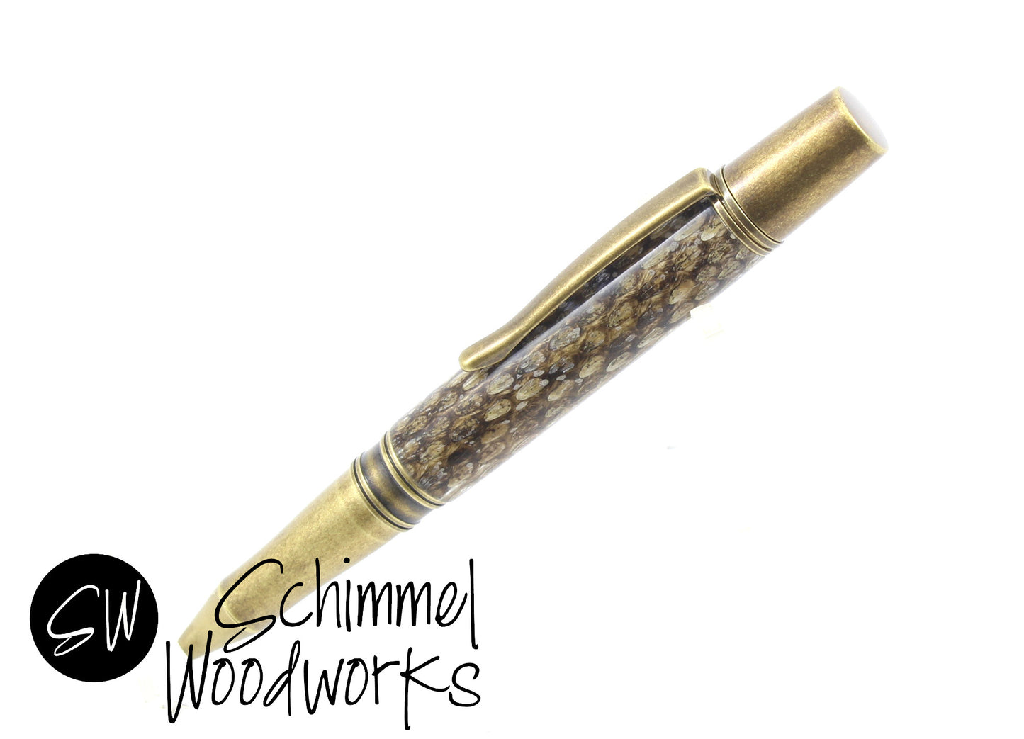 Real Snake Skin Pen