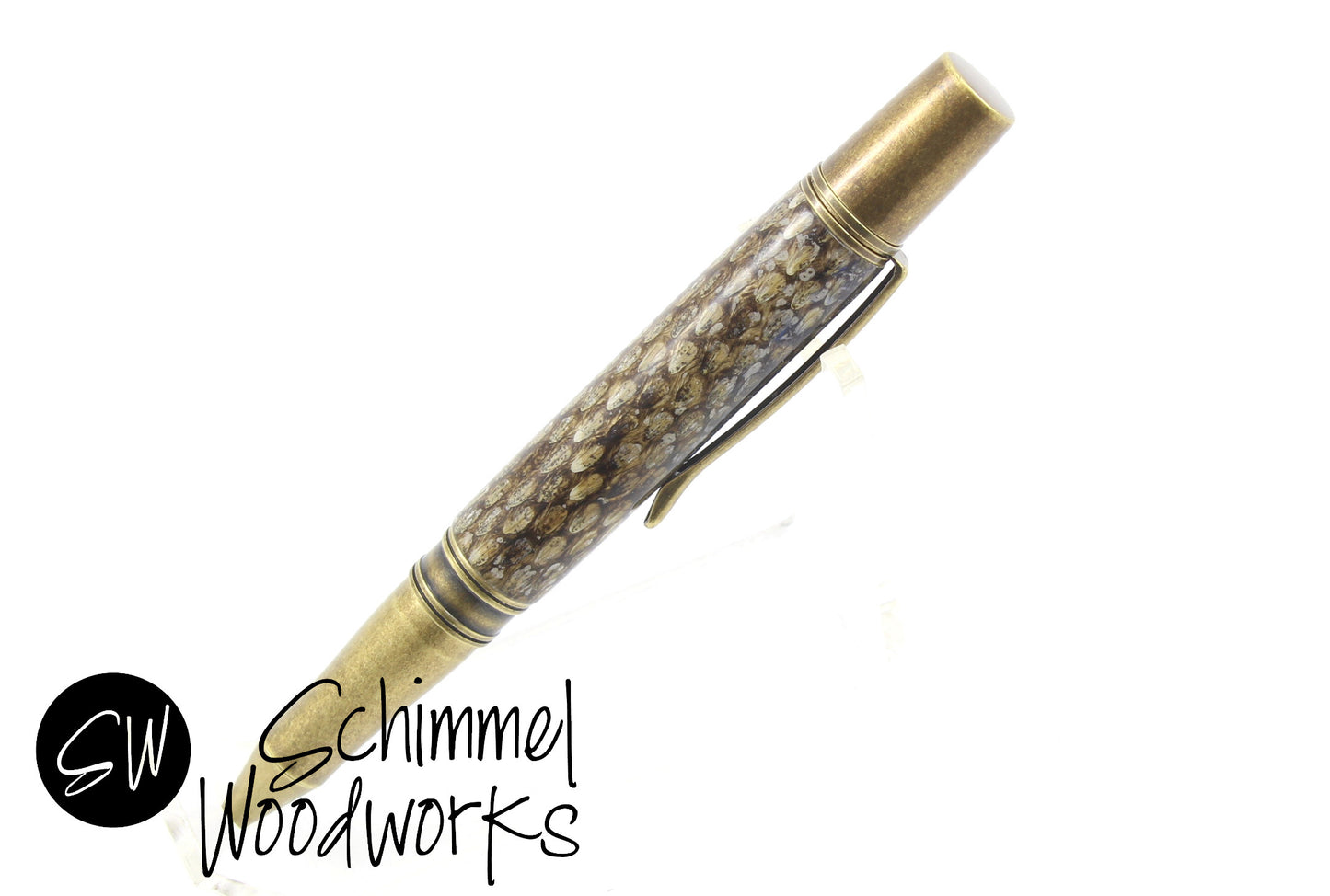 Real Snake Skin Pen