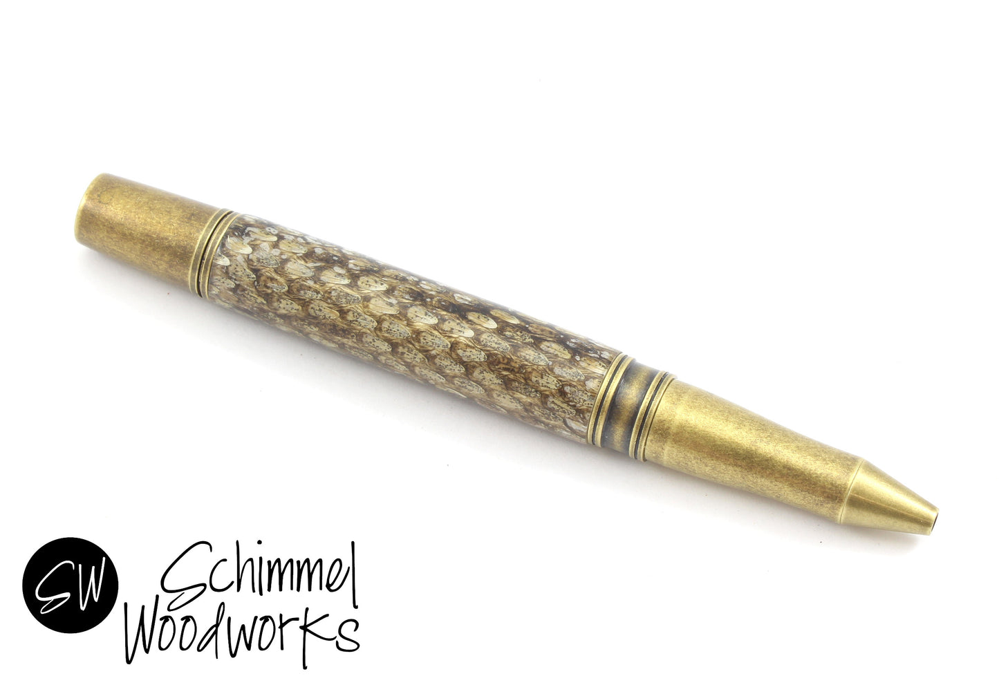 Real Snake Skin Pen