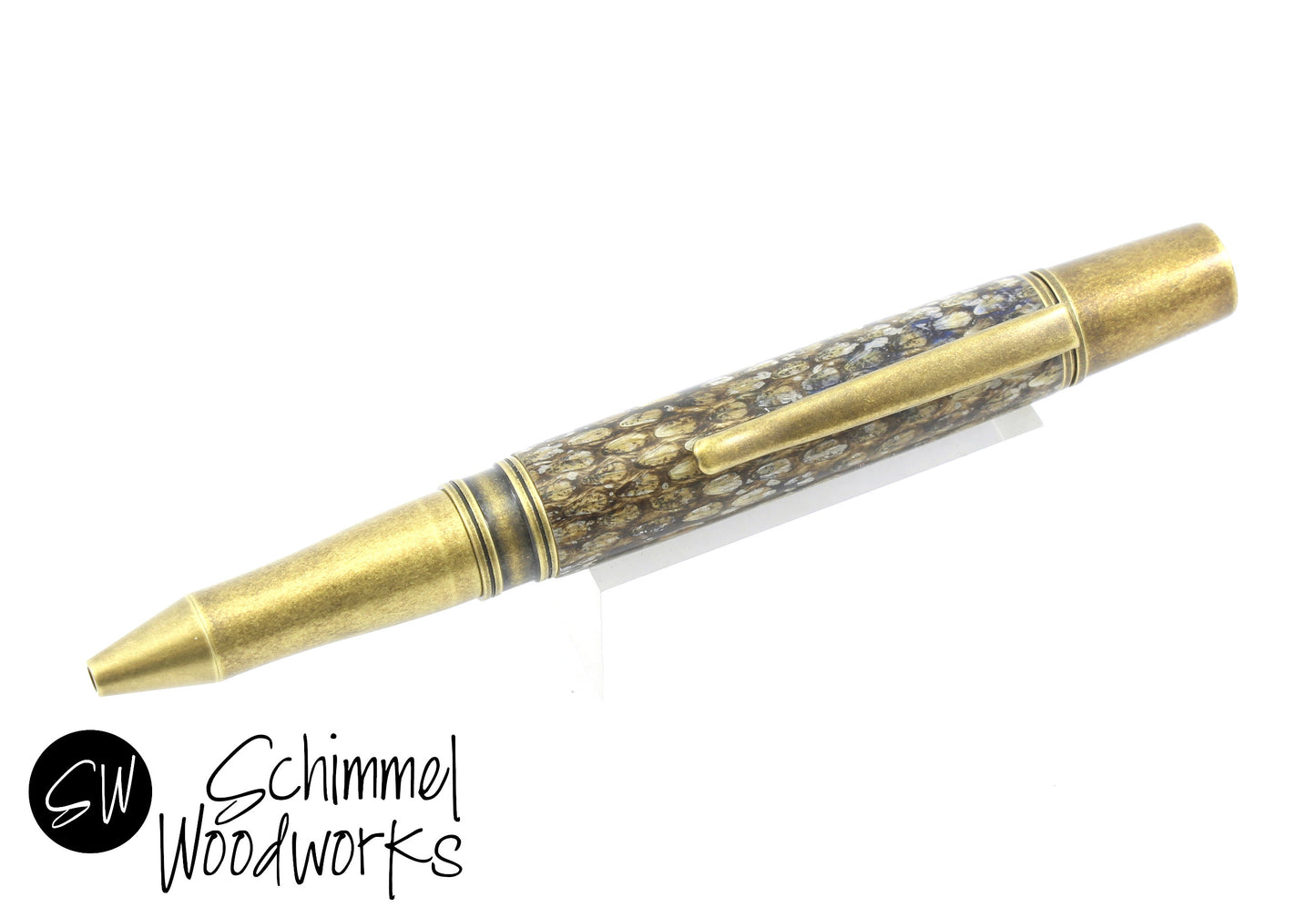 Real Snake Skin Pen