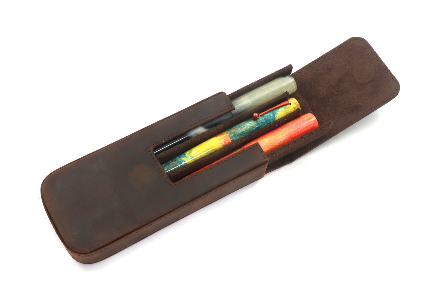 High End Leather Pen Case