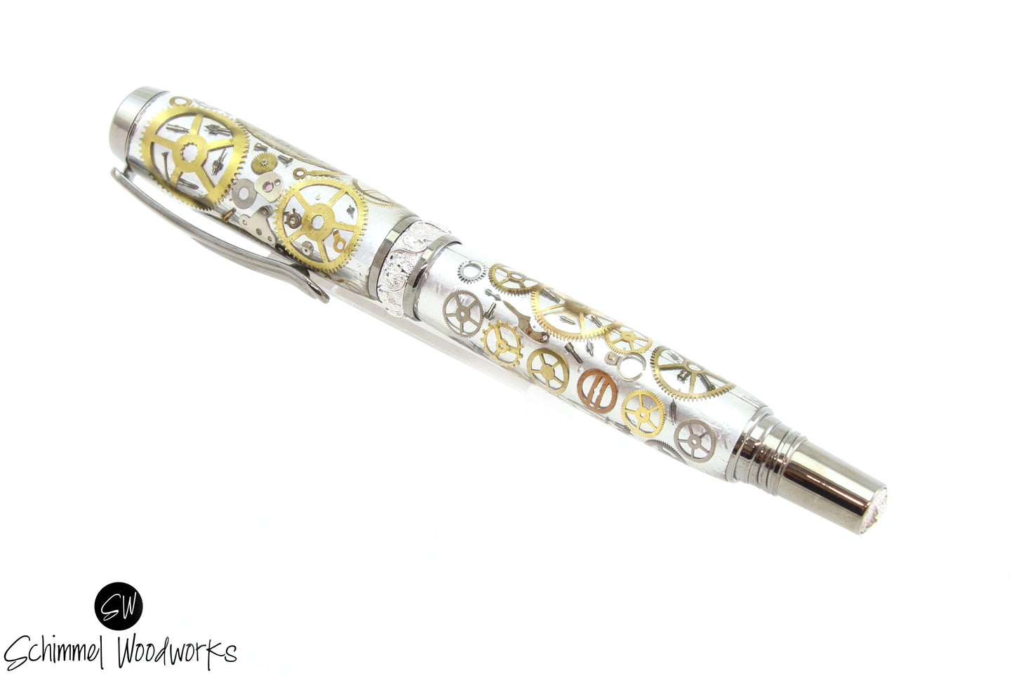 Vintage Elgin Watch Part Fountain Pen