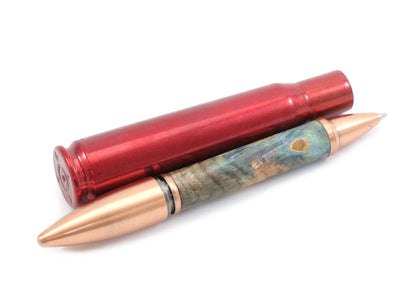 Dyed Wood Bullet Pen