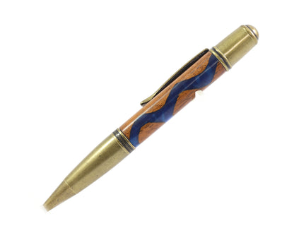 Blue River Wood Pen