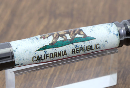 California Flag Bullet Pen
