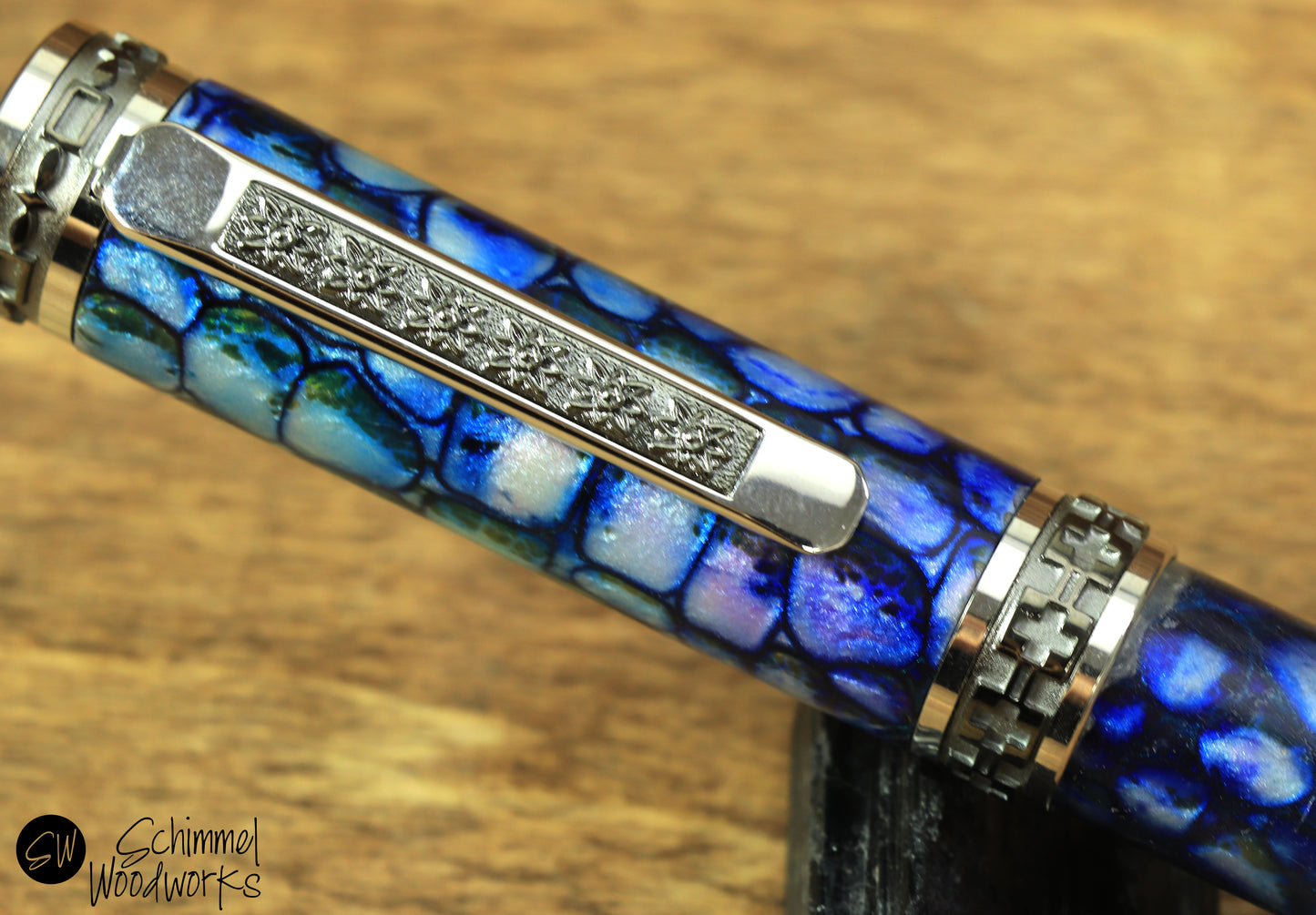 Blue Dragon Fountain Pen