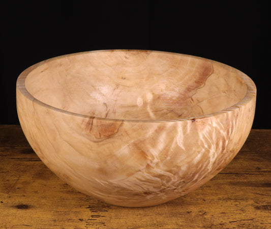 Arizona Curly Cottonwood Burl Bowl